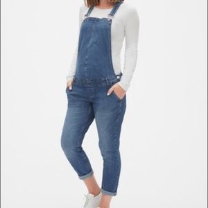 Gap Maternity denim overalls